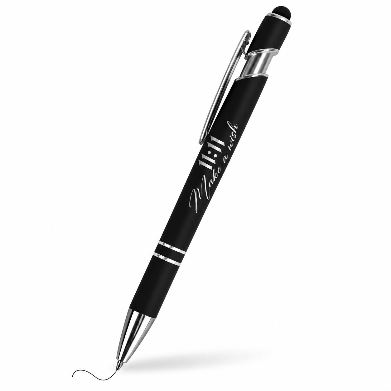 Make a Wish Black Pen – Customize Pen