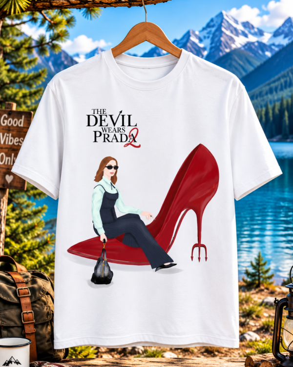 The Devil Wears Prada Movie Printed Regular Fit T-Shirt