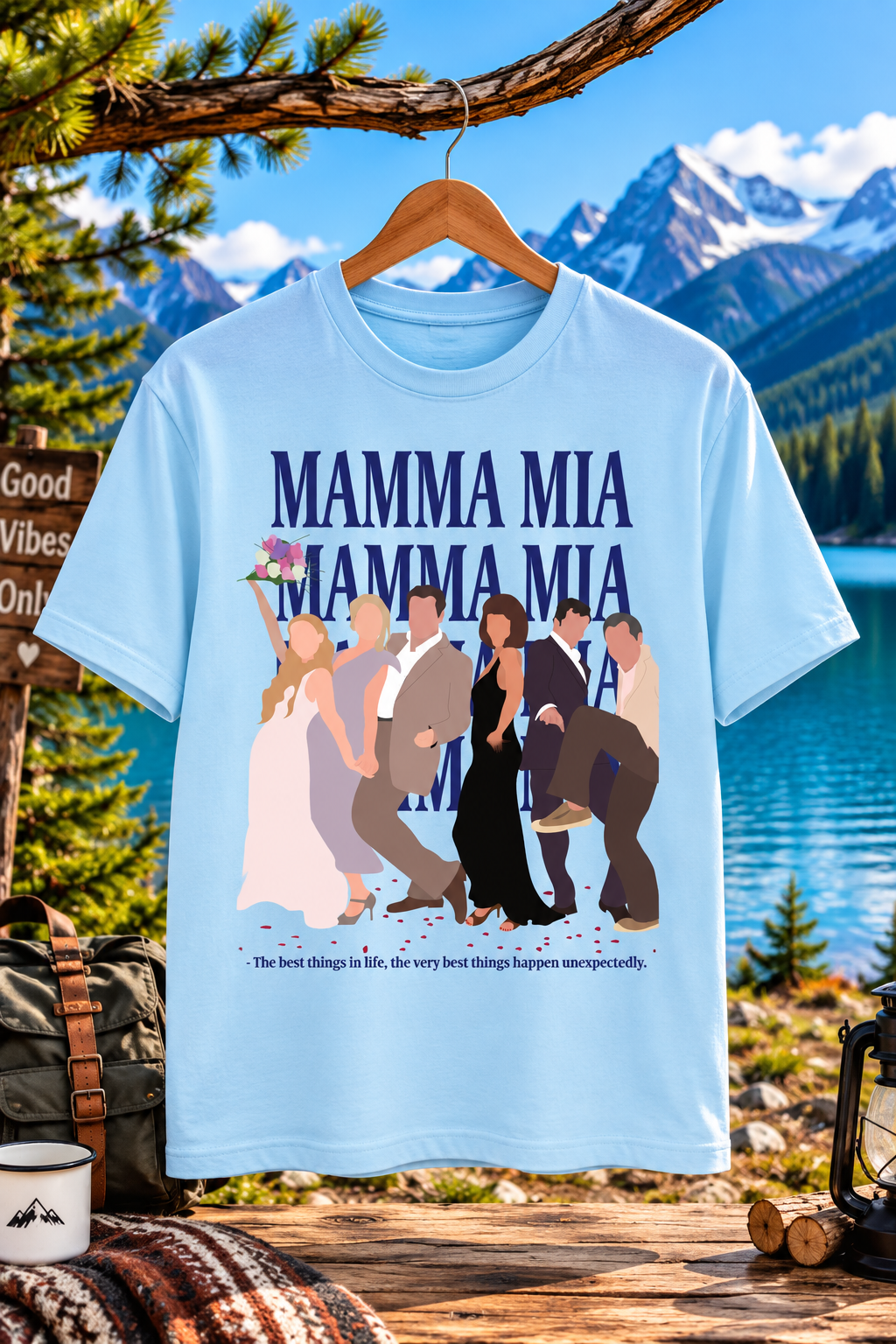 Mamma Mia Movie Printed Regular Fit T-Shirt